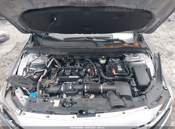 1HGCV1F41LA039808 2020 HONDA ACCORD Silver Հետևի տեսք
