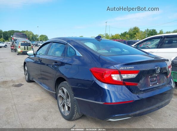 1HGCV1F41LA107556 2020 HONDA ACCORD Blue Հետևի ձախ