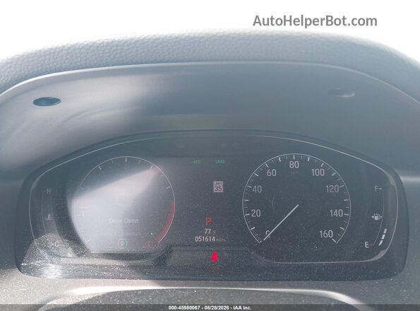 1HGCV1F41LA107556 2020 HONDA ACCORD Blue Հետևի նստատեղերի տեսք
