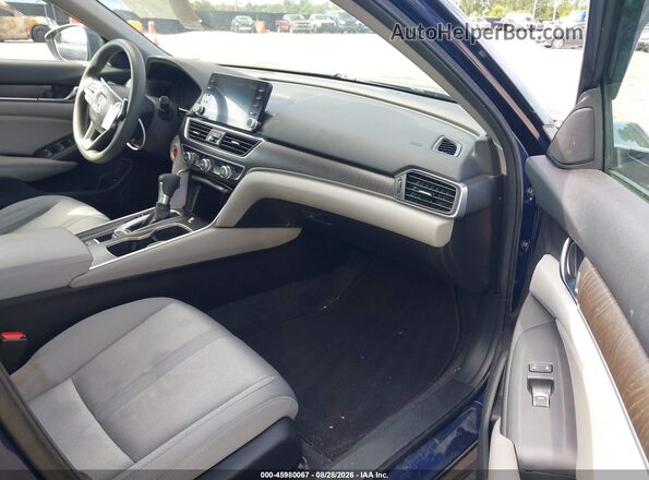 1HGCV1F41LA107556 2020 HONDA ACCORD Blue Սալոնի դիմացի տեսք