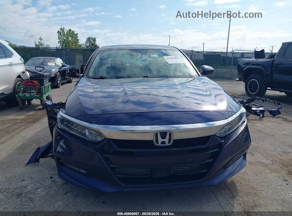 1HGCV1F41LA107556 2020 HONDA ACCORD Blue Սարքավորումների վահանակի տեսք