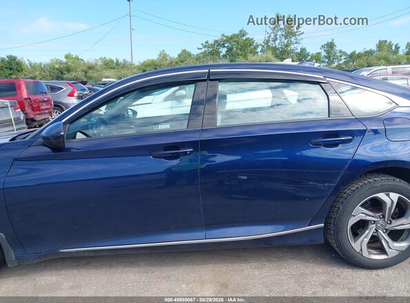 1HGCV1F41LA107556 2020 HONDA ACCORD Blue Սալոնի 360 աստիճան տեսք