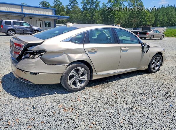 1HGCV1F41LA134627 2020 HONDA ACCORD Золотой Задняя правая четверть