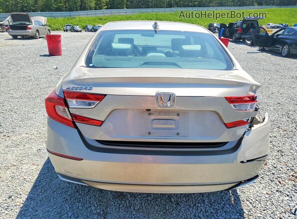 1HGCV1F41LA134627 2020 HONDA ACCORD Золотой Вид сзади