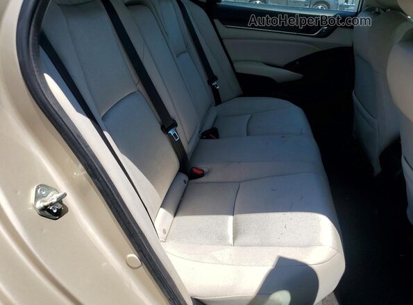 1HGCV1F41LA134627 2020 HONDA ACCORD Золотой Вид задних сидений