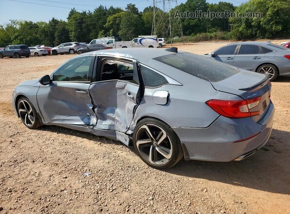 1HGCV1F41NA016547 2022 HONDA ACCORD Серый Задняя левая четверть