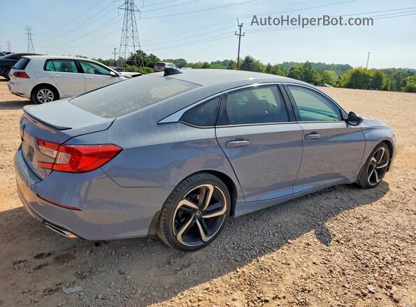 1HGCV1F41NA016547 2022 HONDA ACCORD Серый Задняя правая четверть