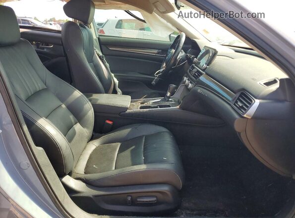 1HGCV1F41NA016547 2022 HONDA ACCORD Серый Вид салона спереди