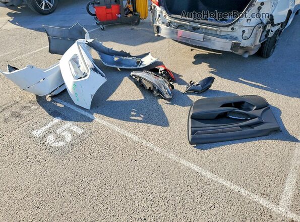 1HGCV1F42JA055321 2018 HONDA ACCORD White Вид підкапотного простору