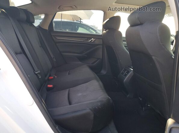 1HGCV1F42JA055321 2018 HONDA ACCORD White Вид задніх сидінь