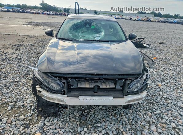 1HGCV1F42JA143785 2018 HONDA ACCORD Black Вид спереду