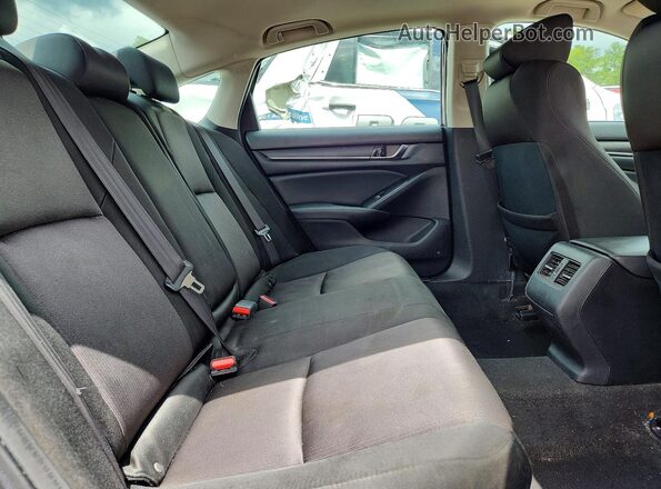 1HGCV1F42KA081841 2019 HONDA ACCORD Серый Вид задних сидений