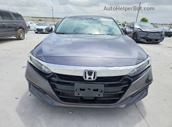 1HGCV1F42KA155324 2019 HONDA ACCORD Gray Vista frontal