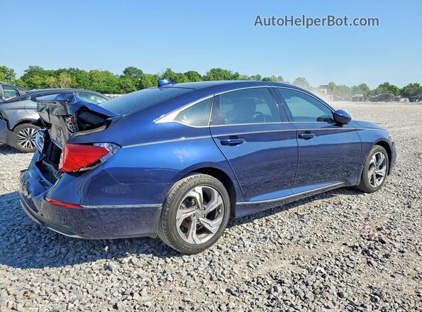 1HGCV1F42LA008647 2020 HONDA ACCORD Blue Задня права чверть