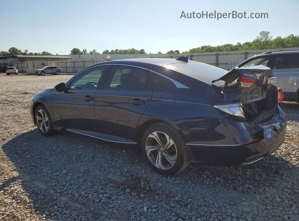 1HGCV1F42LA008647 2020 HONDA ACCORD Blue Задня ліва чверть