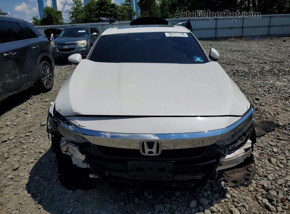 1HGCV1F42LA032009 2020 HONDA ACCORD White წინა ხედი