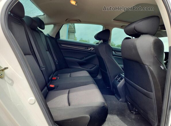 1HGCV1F42LA096793 2020 HONDA ACCORD White უკანა სავარძლების ხედი