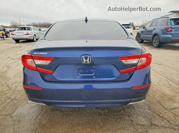 1HGCV1F42LA112944 2020 HONDA ACCORD Blue Vista trasera