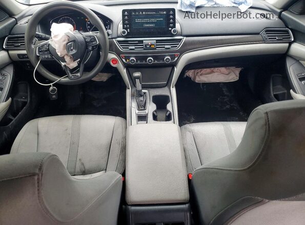 1HGCV1F42LA112944 2020 HONDA ACCORD Blue Vista del salpicadero