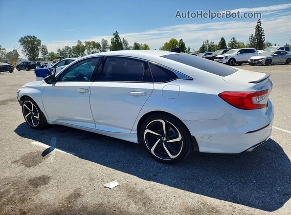 1HGCV1F42NA029825 2022 HONDA ACCORD White Tył lewy