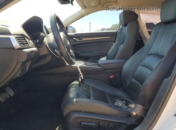 1HGCV1F42NA109674 2022 HONDA ACCORD White Widok wnętrza z przodu