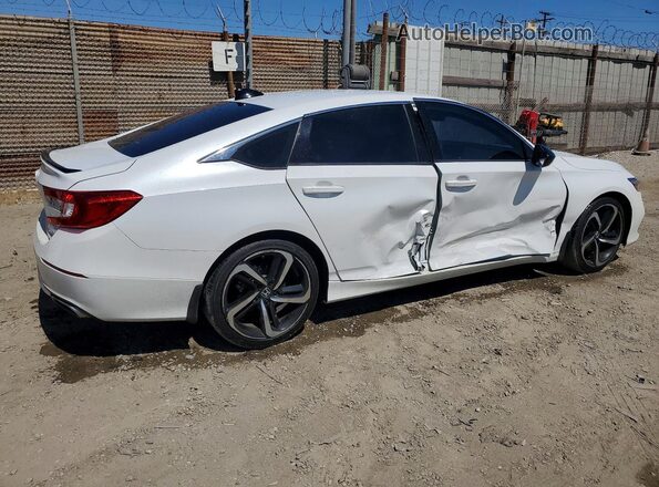 1HGCV1F42NA109674 2022 HONDA ACCORD White Tył prawy