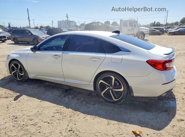 1HGCV1F42NA109674 2022 HONDA ACCORD White Tył lewy