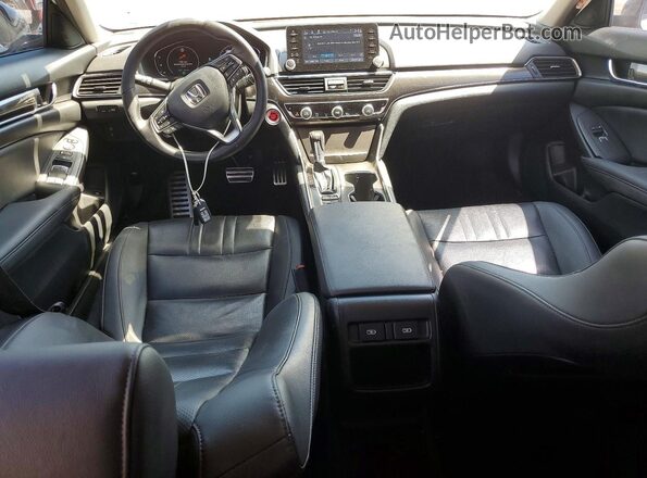 1HGCV1F42NA109674 2022 HONDA ACCORD White Widok deski rozdzielczej