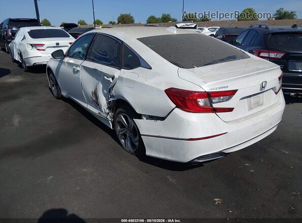 1HGCV1F43LA115805 2020 HONDA ACCORD Белый Задняя левая четверть