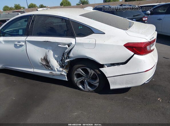 1HGCV1F43LA115805 2020 HONDA ACCORD Белый Вид спереди