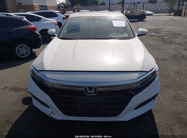 1HGCV1F43LA115805 2020 HONDA ACCORD Белый Вид щитка приборов