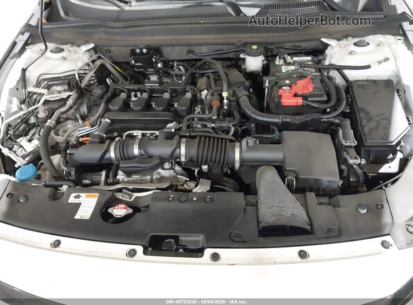 1HGCV1F43MA053159 2021 HONDA ACCORD Белый Вид сзади