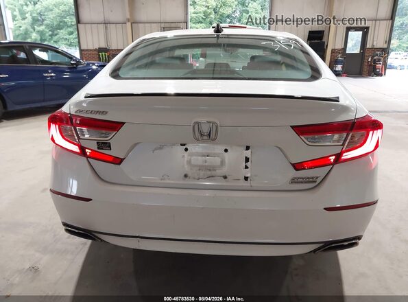 1HGCV1F43MA053159 2021 HONDA ACCORD Белый 