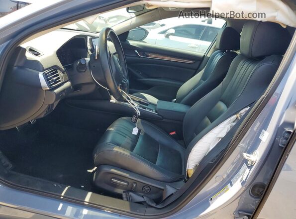 1HGCV1F43NA034340 2022 HONDA ACCORD Gray Vista interior delantera