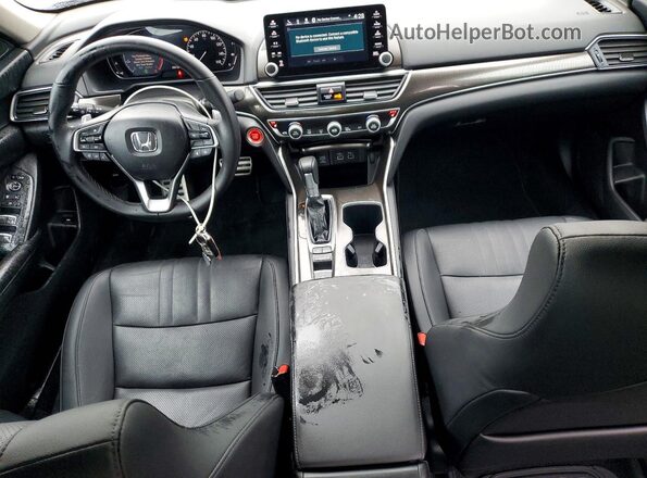 1HGCV1F43NA120151 2022 HONDA ACCORD Teal Widok deski rozdzielczej
