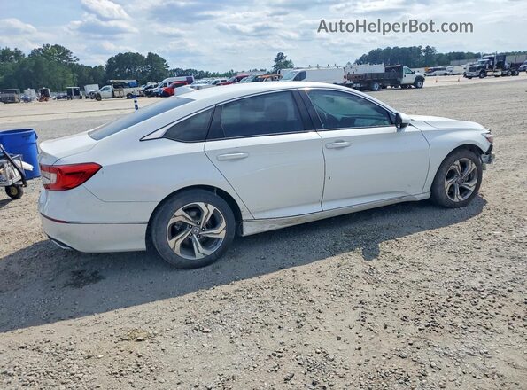 1HGCV1F44JA055322 2018 HONDA ACCORD White Задня права чверть