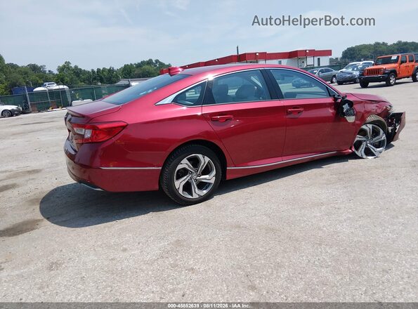1HGCV1F44KA054883 2019 HONDA ACCORD Red Tył prawy