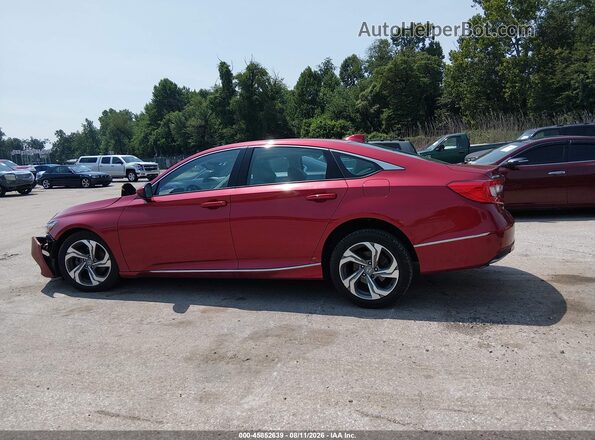 1HGCV1F44KA054883 2019 HONDA ACCORD Red Widok wnętrza 360 stopni