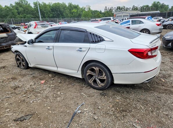 1HGCV1F44KA100552 2019 HONDA ACCORD Белый Задняя левая четверть