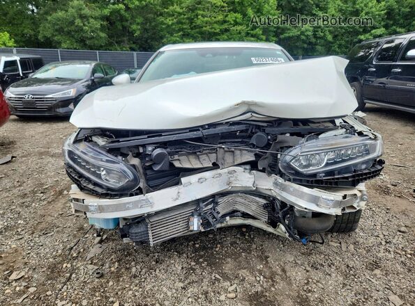 1HGCV1F44KA100552 2019 HONDA ACCORD Белый Вид спереди