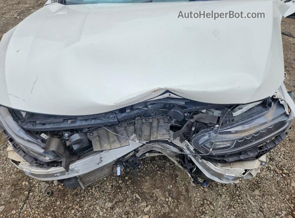 1HGCV1F44KA100552 2019 HONDA ACCORD Белый Вид задней части салона