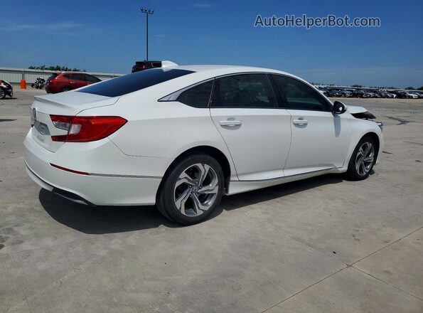 1HGCV1F44KA162159 2019 HONDA ACCORD White Հետևի աջ