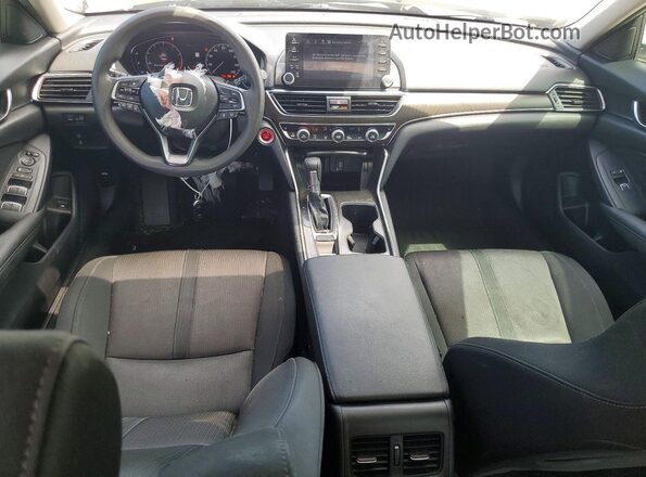1HGCV1F44KA162159 2019 HONDA ACCORD White Առջևի վահանակի տեսք