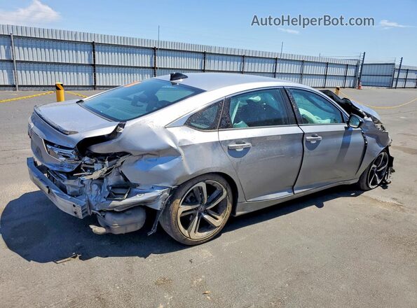 1HGCV1F44NA028692 2022 HONDA ACCORD Серебряный Задняя правая четверть