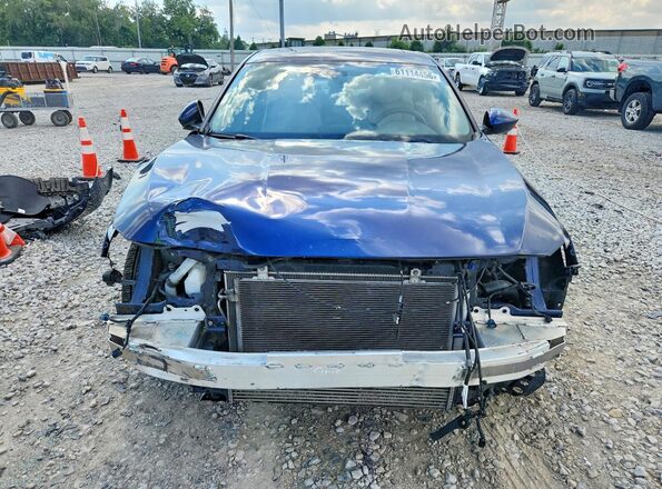 1HGCV1F45JA146051 2018 HONDA ACCORD Blue Vista frontal
