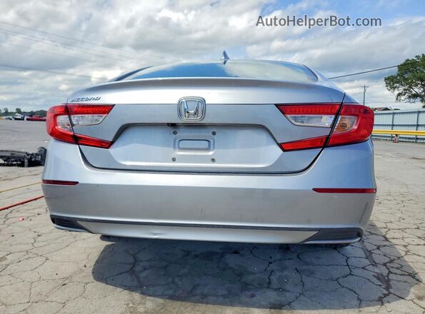 1HGCV1F45JA238437 2018 HONDA ACCORD Серебряный Вид сзади