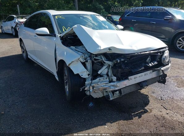 1HGCV1F45LA022056 2020 HONDA ACCORD White Դիմացի տեսք