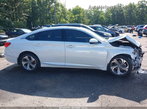 1HGCV1F45LA022056 2020 HONDA ACCORD White Սալոնի հետևի տեսք