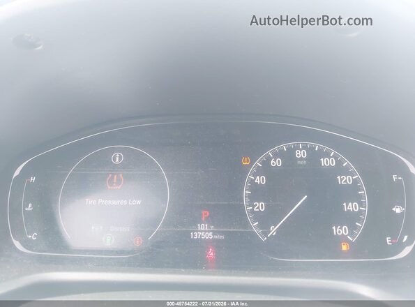 1HGCV1F45LA068261 2020 HONDA ACCORD Серебряный Вид задних сидений