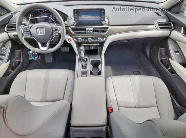 1HGCV1F45LA126806 2020 HONDA ACCORD Gray წინა პანელის ხედი